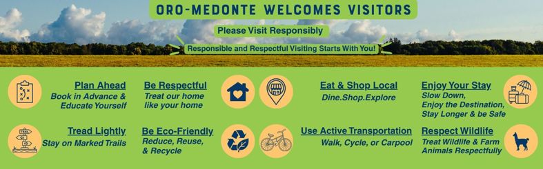 Oro-Medonte WElcomes Visitors