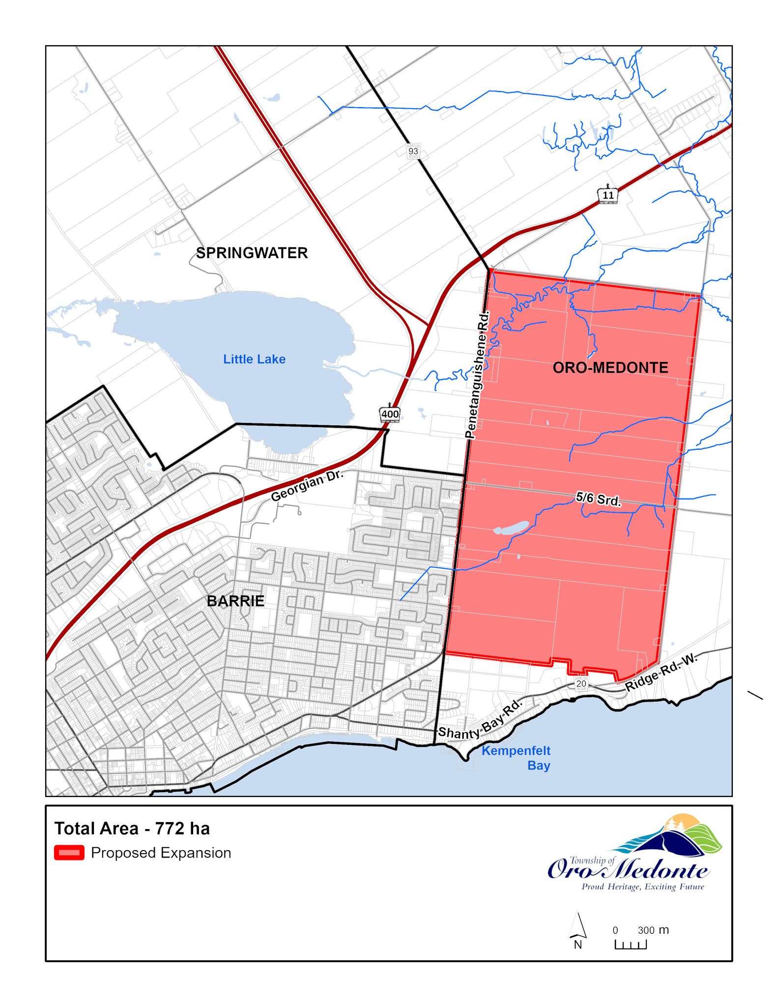 City of Barrie Proposed Expansion Area